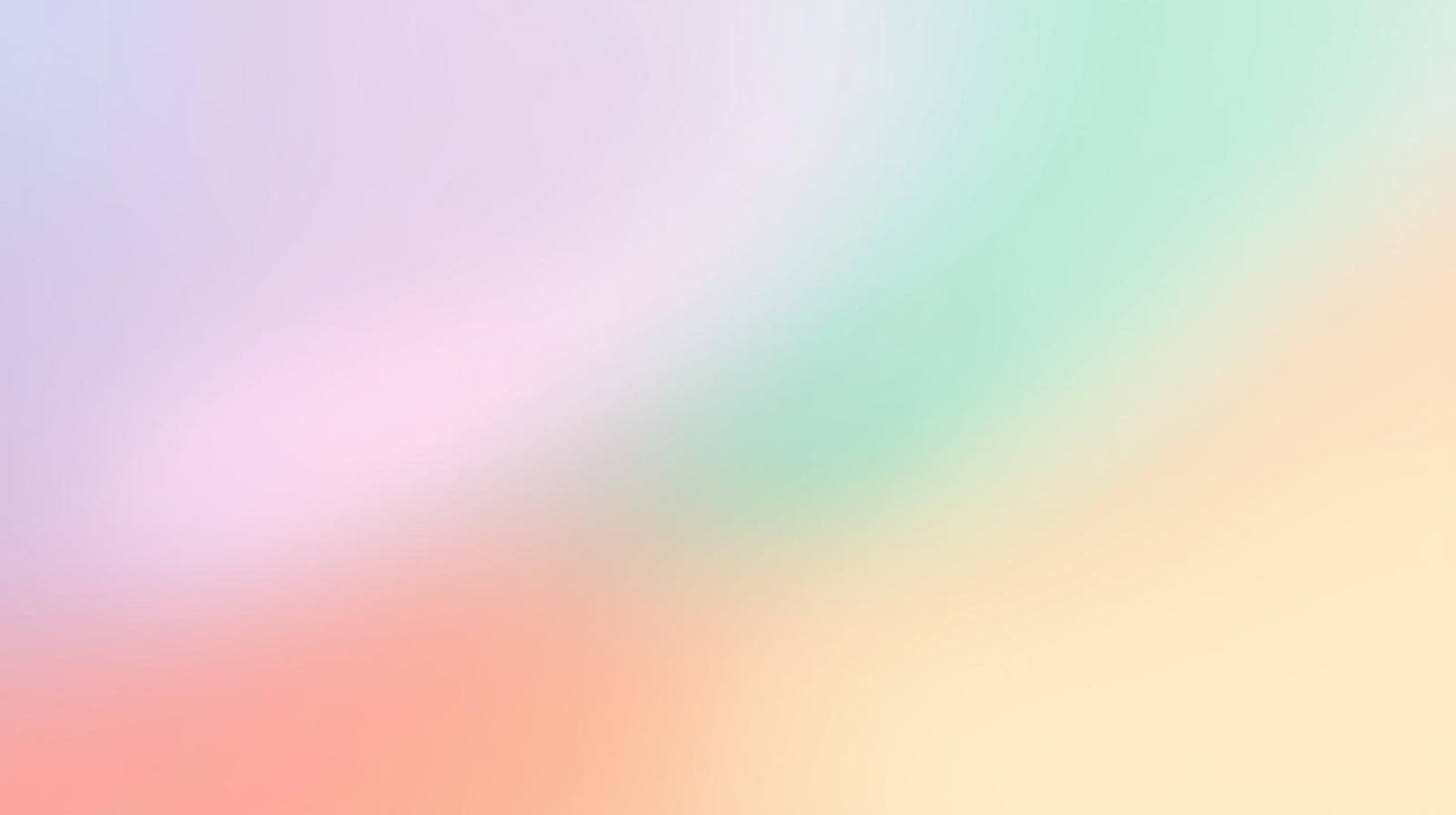 Soft pastel gradient wallpaper, smooth transitions, minimal modern aesthetic, iPhone lockscreen style